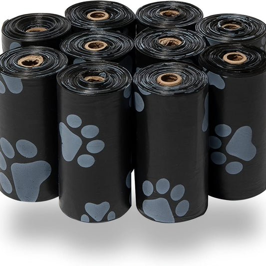 150 Bag Thick Plastic Pet Supplies Dog Poop Bags For Outdoor Puppy Walking - Trendsetter Pets